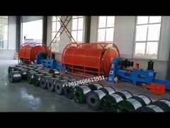 Cable rigid stranding machine caricamento manuale con sistema di frenatura di emergenza