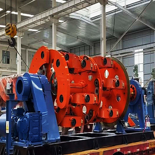 Cable Armouring Planetary Stranding Machine For Pay Off Reels Dia 250 Mm To 800 Mm