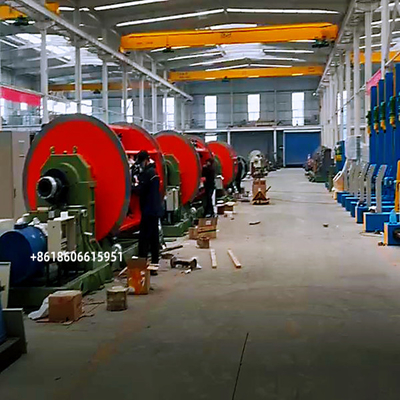 630/500 Rigid Strander 54 Bobbin Row Loading Copper Wire Stranding Machine