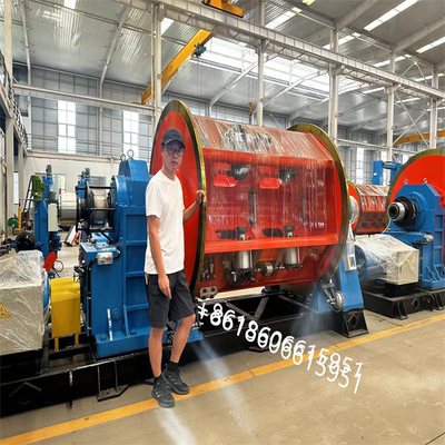 JLK-500/61 filo rigido cordatura macchina con sistema di caricamento automatico della bobina