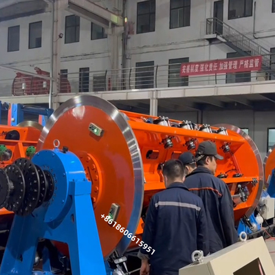Jlk500/8+12+24 Macchina per il ripiegamento rigido con controllo della tensione del filo Hmi