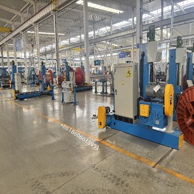 Portalo tipo filo di rilievo e prendere la macchina gantry rilievo macchina per arrotolare tutti i re di cavi con grande diametro