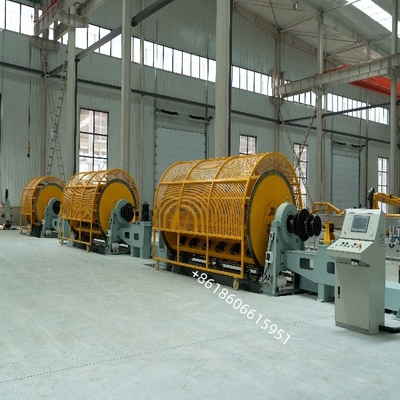 1+12+18+24/500 Cavo a bassa tensione Cavo rigido Macchina per la formazione di trefoli per linee di produzione di cavi e fili ad alta produzione