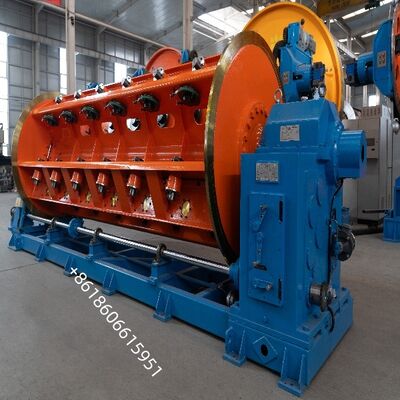 Strand rigido per fornito con sistema di caricamento automatico del lotto con blocco automatico della pinza e controllo automatico della tensione