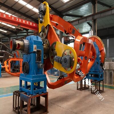 La macchina di posa del cavo di alimentazione è dotata di sistema di controllo HMI+PLC per la preimpostazione