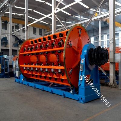 Controlli Siemens PLC/HMI per la macchina di schermatura del filo senza passo 500/42+42