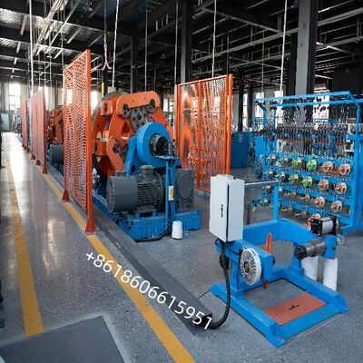 Macchina per ritorti planetari per impieghi gravosi per una formazione stabile dei trefoli e una riduzione degli sprechi di materiale con i modelli JLY-400/500/630