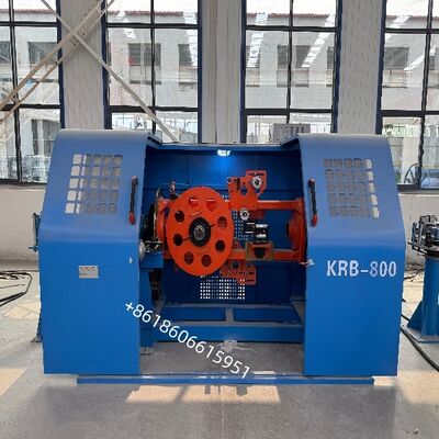 Macchina rigida con 36 bobine, flange a bobina di 500 mm e gabbia a più sezioni per la stringa di filo ad alta velocità