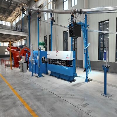 Cordatrice planetaria per cavi a gabbia 1250/1+1+3 per uso industriale