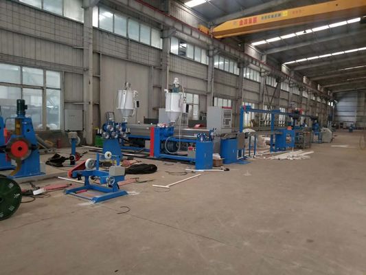 Linea di produzione dell'espulsore del cavo del PE XLPE del PVC SJ80+60
